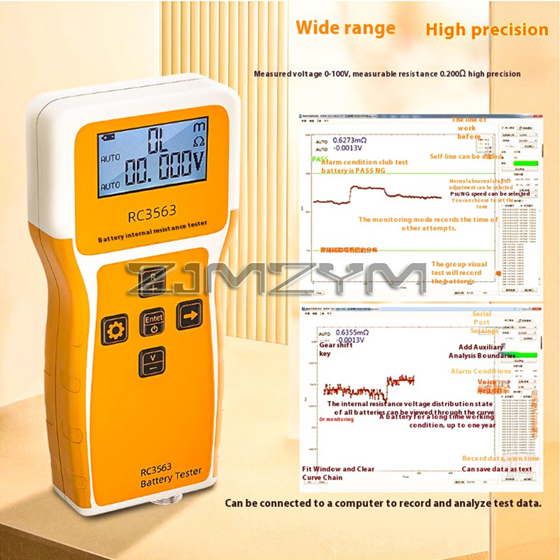 Probador de resistencia intern - Battery Internal Resistance Tester Four Wire reseña y precio