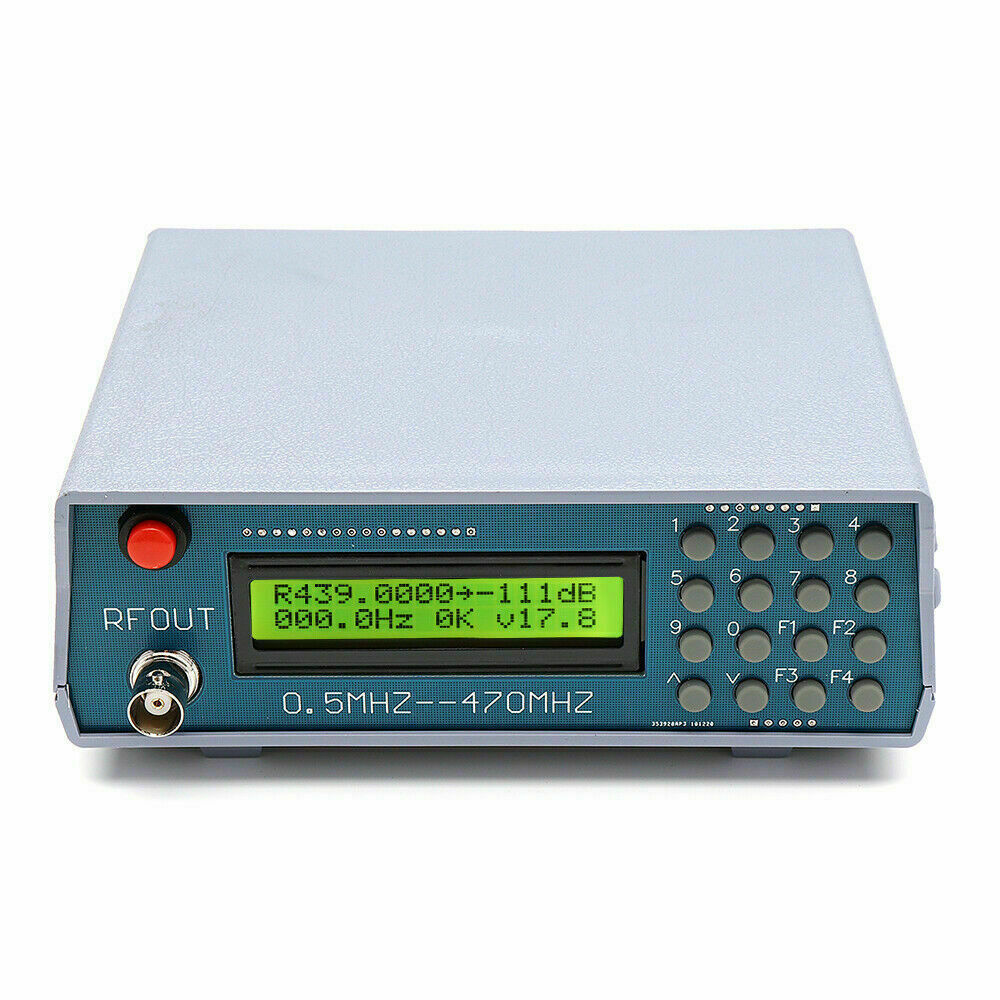 Generador de señal RF de 0,5 M - Rf Signal Generator 0.5Mhz To 470Mhz reseña y precio