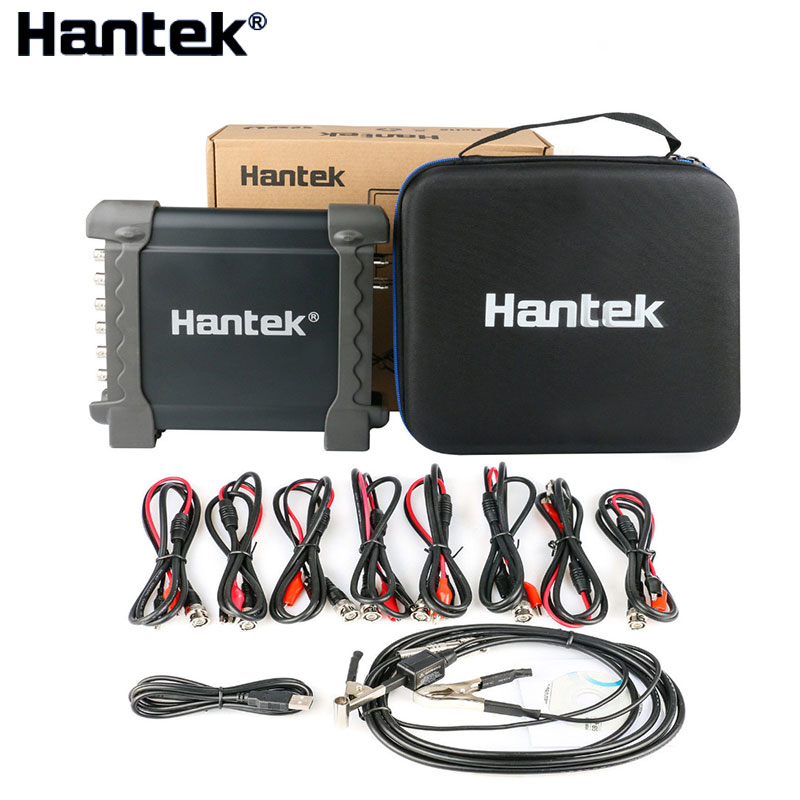 Hantek 1008C Instrumento de di - Automotive Diagnostic Oscilloscope 8 Channel reseña y precio
